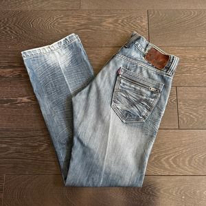 Vintage Levi’s 514 Slim Straight Blue Jeans 34x32